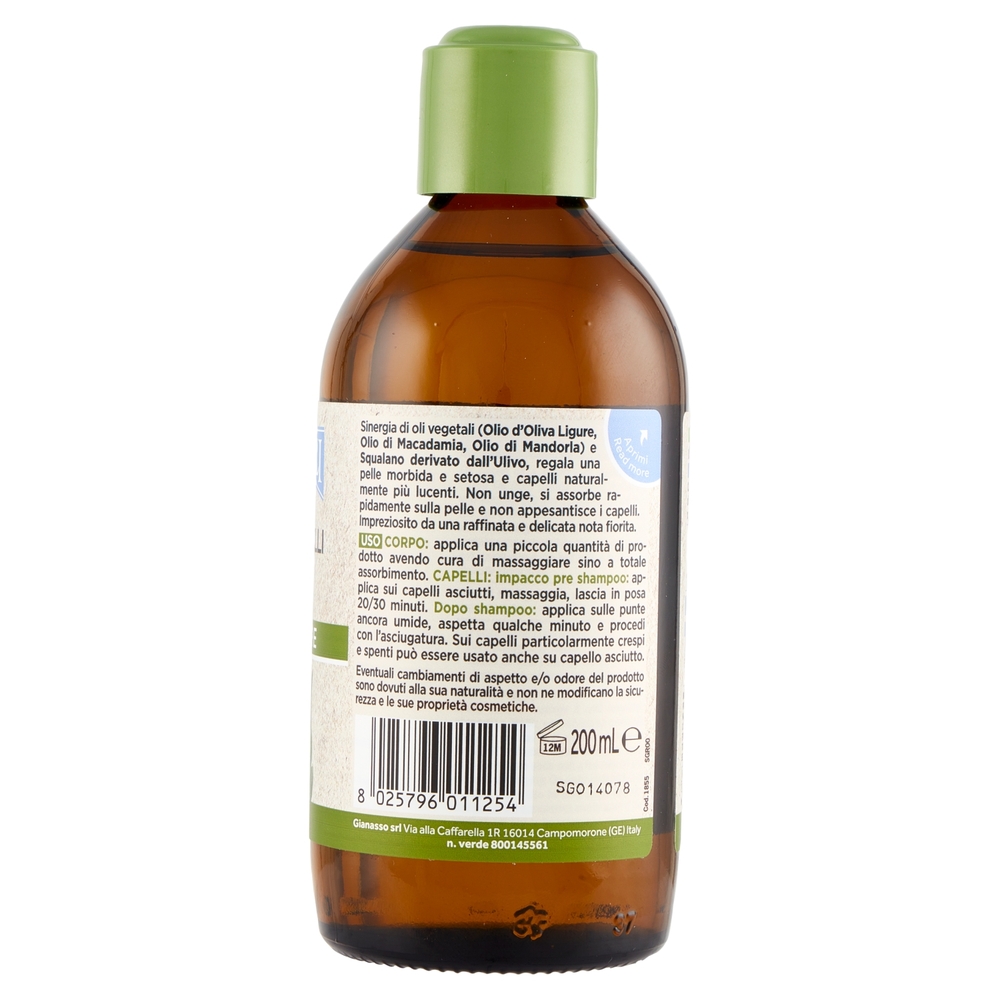 I Provenzali Olio Corpo & Capelli Ulivo Ligure 200 mL